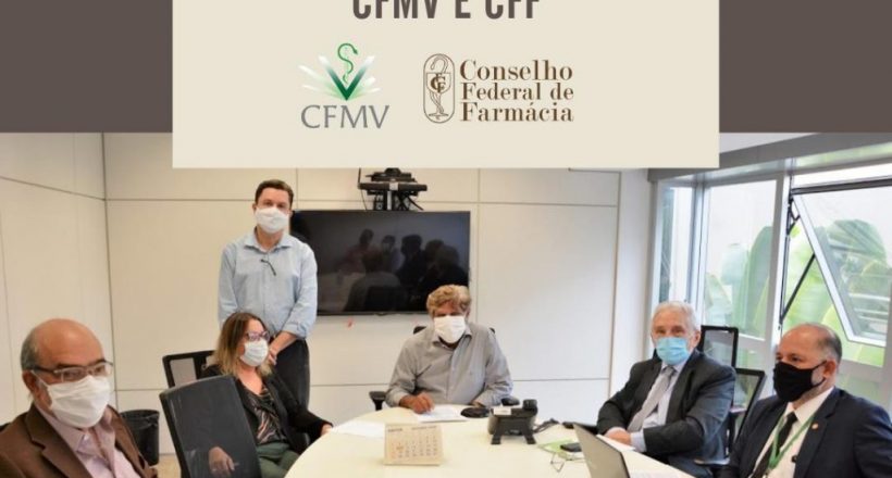 Manipulação de produtos para uso veterinário é tema de reunião entre CFMV e CFF