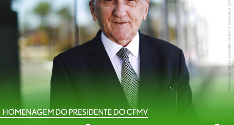 Homenagem do presidente - Muniz de Aragão: pioneiro e inspiração para o presente e futuro da Medicina Veterinária Militar