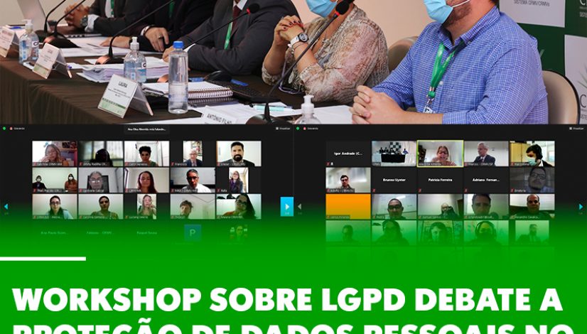 Workshop sobre LGPD debate a proteção de dados pessoais no Sistema CFMV/CRMVs