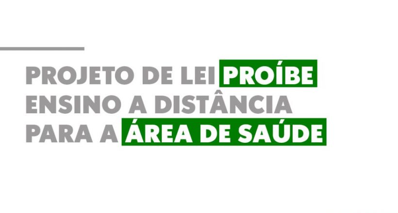 Projeto de lei proíbe ensino a distância para a área de saúde