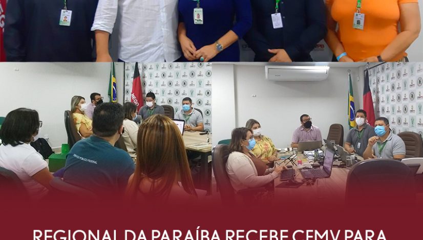 Regional da Paraíba recebe CFMV para construção coletiva de diagnóstico da gestão