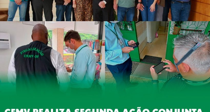 CFMV realiza segunda ação conjunta com regionais para testar sistema on-line de fiscalização