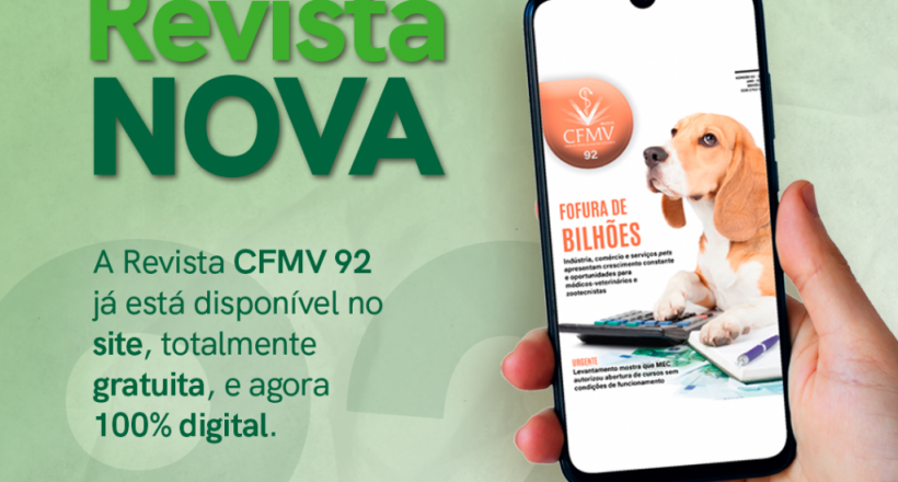 Revista CFMV 92 está no ar